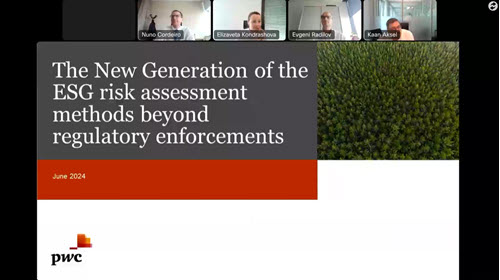 Regulatory Blog_PwC webinar – The New Generation of ESG Risk Assessment Methods.jpg [id=237244]